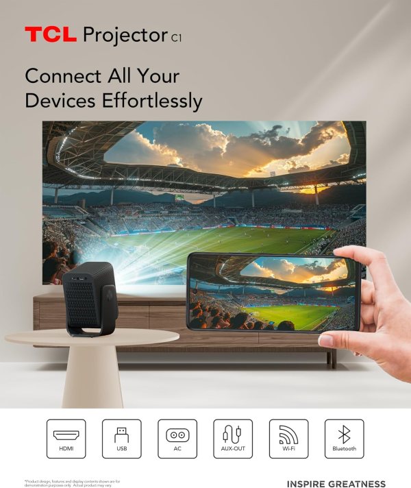 smart portable google tv projector