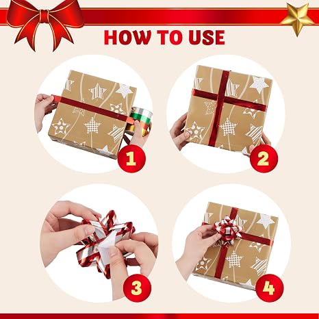 Reversible Holiday Wrapping Paper