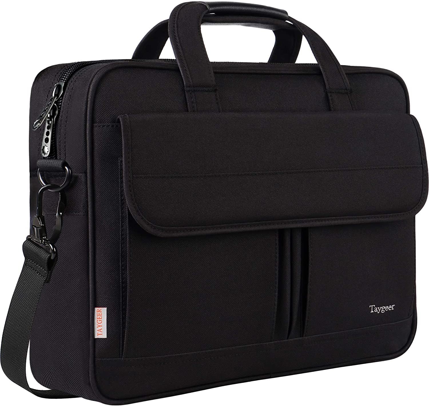 Laptop Messenger Bags for 15.6-Inch Laptops, Durable Water-Resistant Briefcase with Multiple Pockets and USB Charging Port, Ideal for Work, Travel, and School
