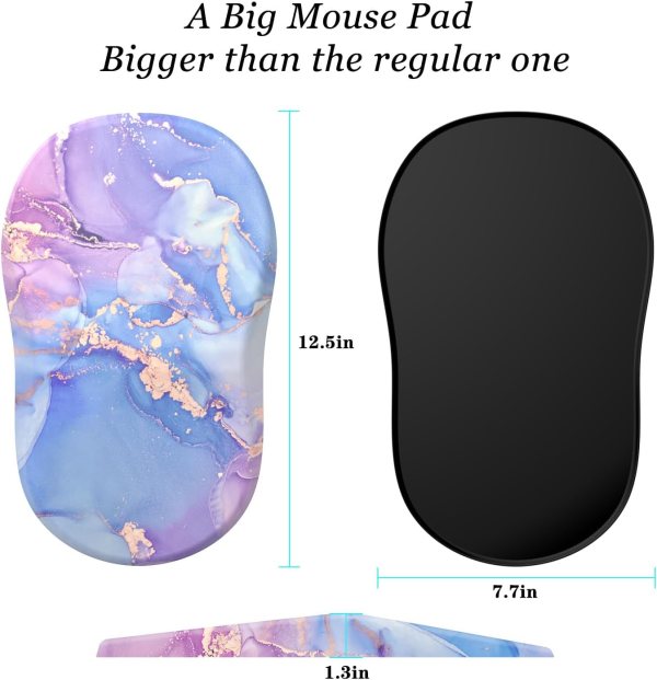 Ergonomic Foam Mouse Pad