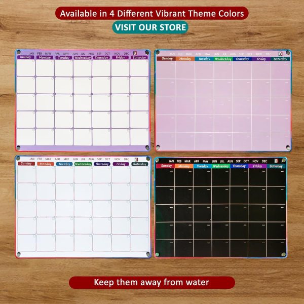 Acrylic Refrigerator Calendar