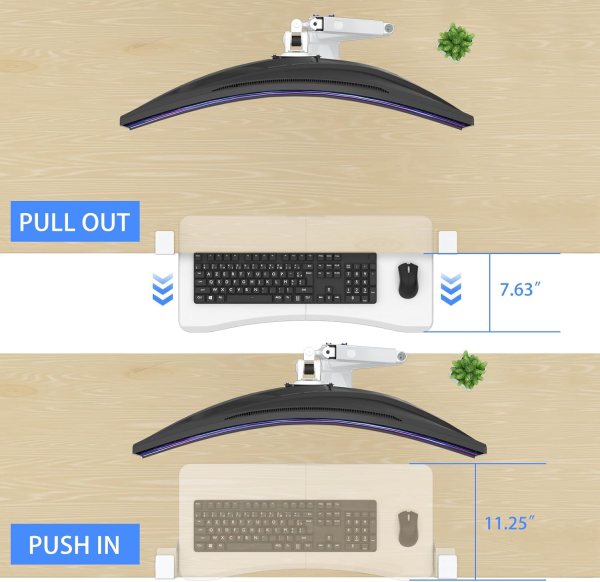 Under Desk Keyboard Tray