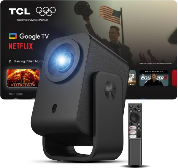 smart portable google tv projector