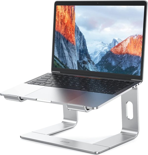 Ergonomic laptop stand