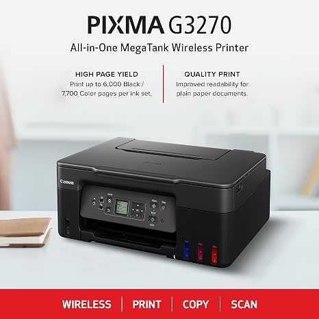 All-in-One Wireless Printer with High-Yield Ink and Mobile Printing.
