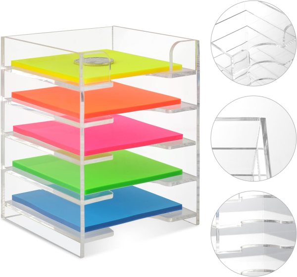 Acrylic Sticky Note Holder