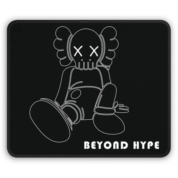 Cute Black Gaming Mouse Pad