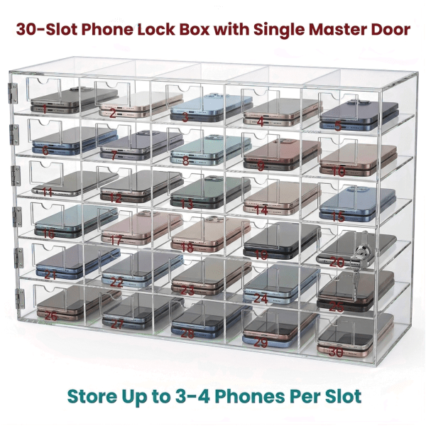 phone storage cabinet