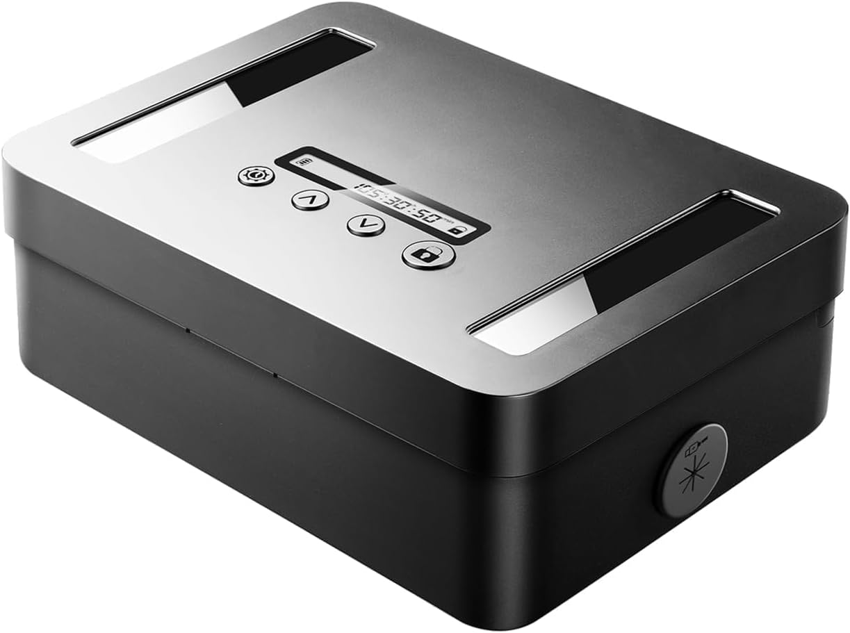 Timed Lock Box with USB Charging
