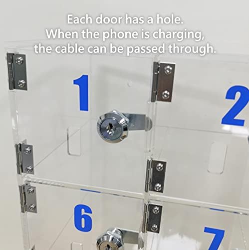 Clear Cell Phone locker