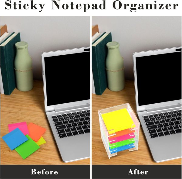 Acrylic Sticky Note Holder