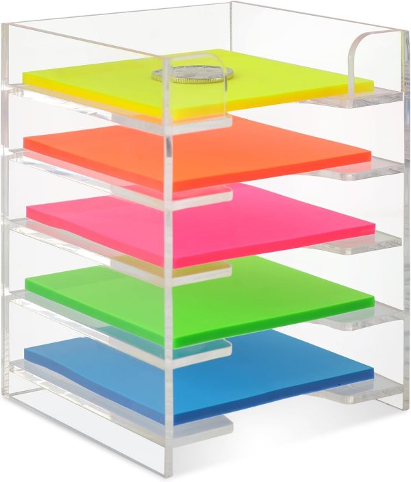 Acrylic Sticky Note Holder