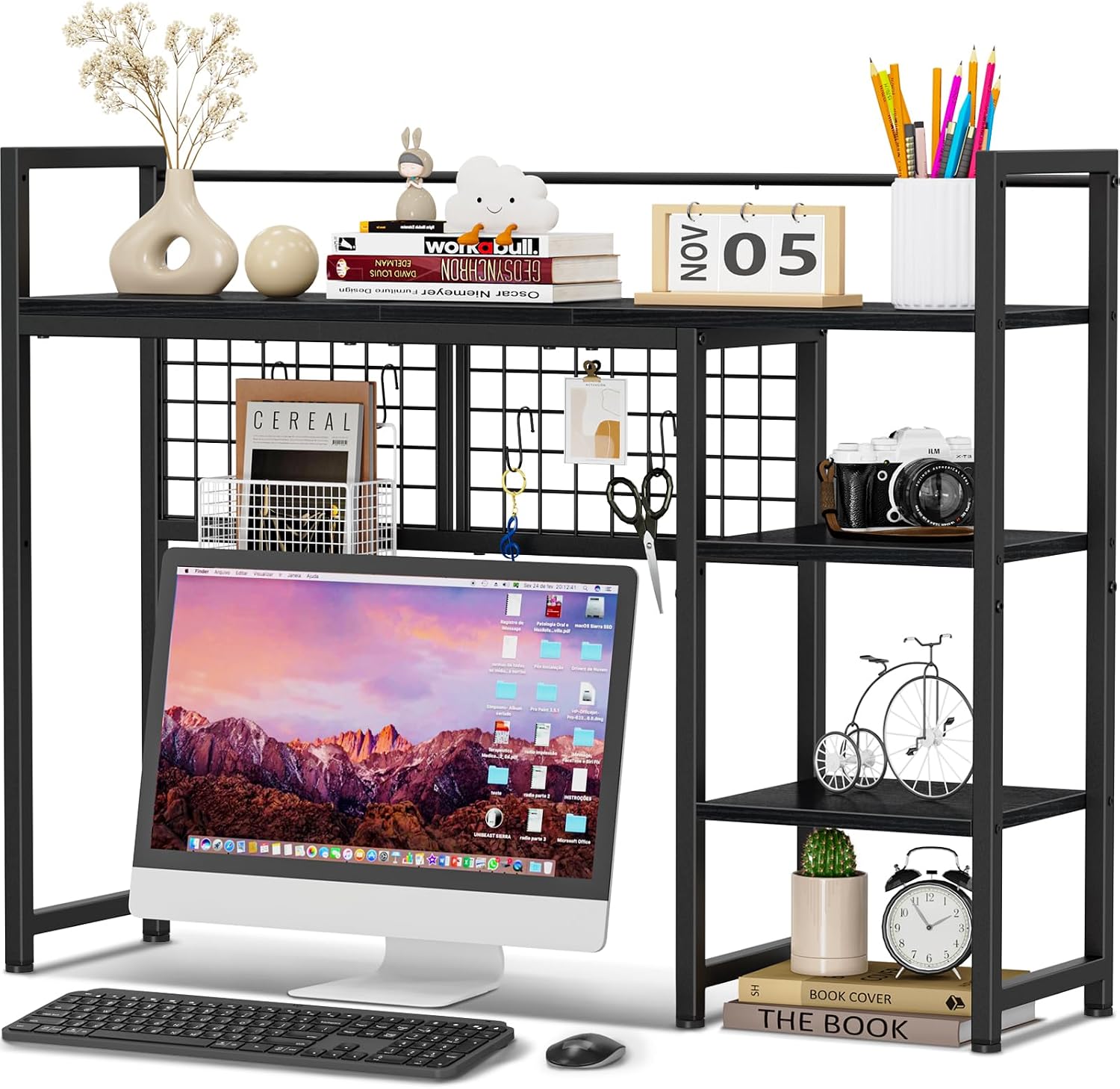 Desktop Bookshelf Organizer