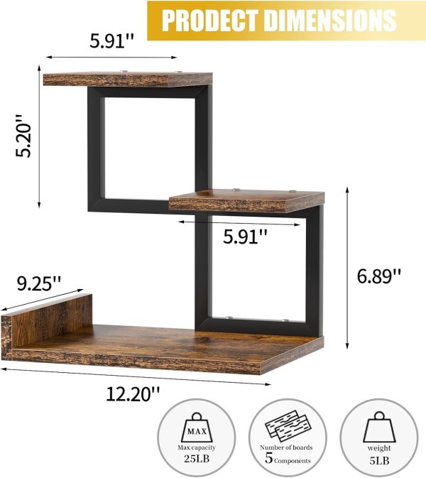Wood Desktop Shelf