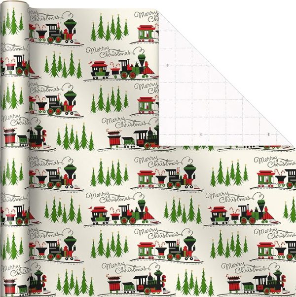Reversible Holiday Wrapping Paper