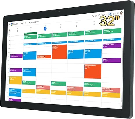 touch screen calendar