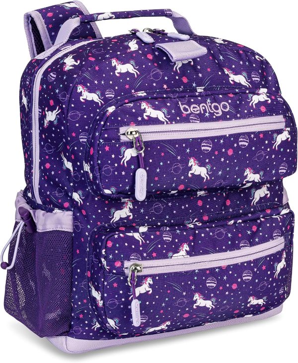 Backpack for Kids, Lightweight and Comfortable School Bag for Children, Adjustable Padded Straps, Spacious and Easy-to-Clean Design