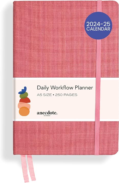 2024-2025 Planner – Academic, Daily & Work Planner for Students and Professionals, Ideal for Organizing Tasks, Deadlines, and Goals