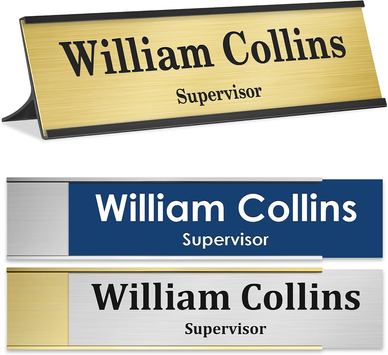 custom acrylic wall name plate