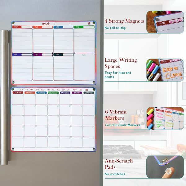 Acrylic Refrigerator Calendar