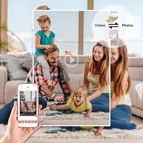 Wireless Portable Photo Printer