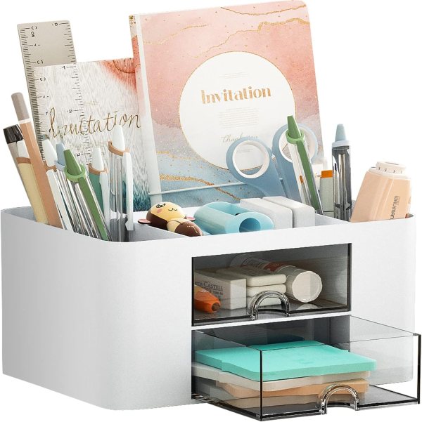 Multi-Functional Pencil Holder for Desk, Desk Organizers