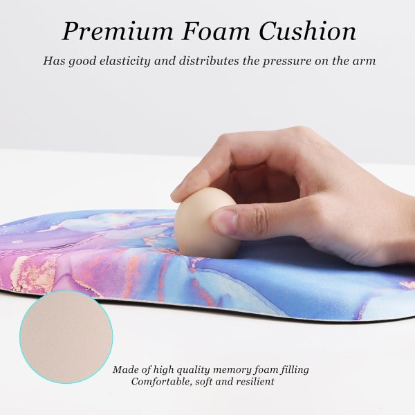 Ergonomic Foam Mouse Pad