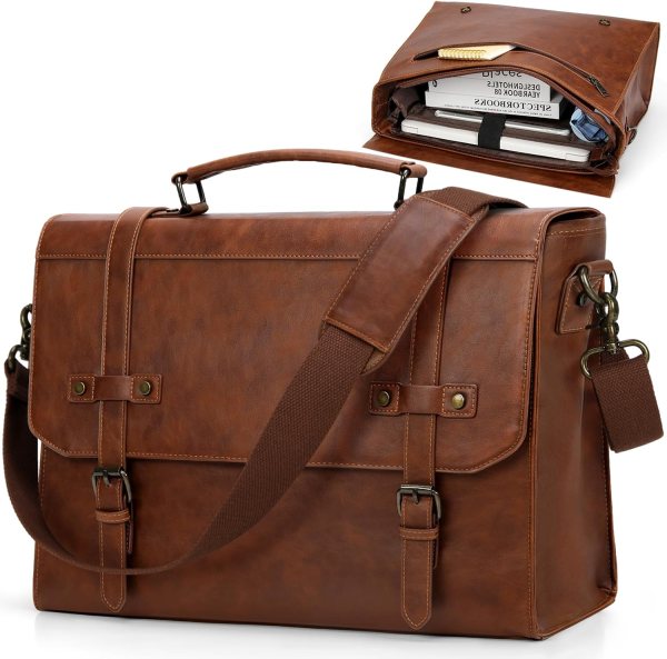 Waterproof Messenger Bag for Laptop & Travel