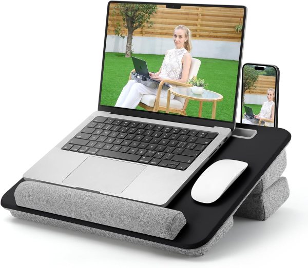 Adjustable laptop desk