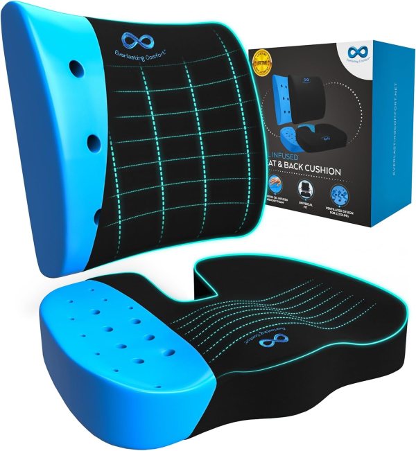 Gel Infused Seat Cushion