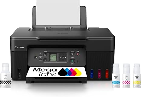 Ink Tank Printer with Wireless 3-in-1 Functionality | High-Yield Pages & Mobile Printing