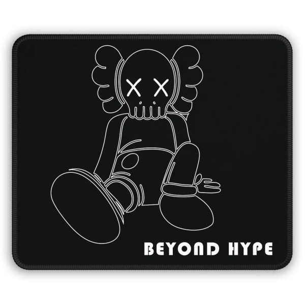 Cute Black Gaming Mouse Pad