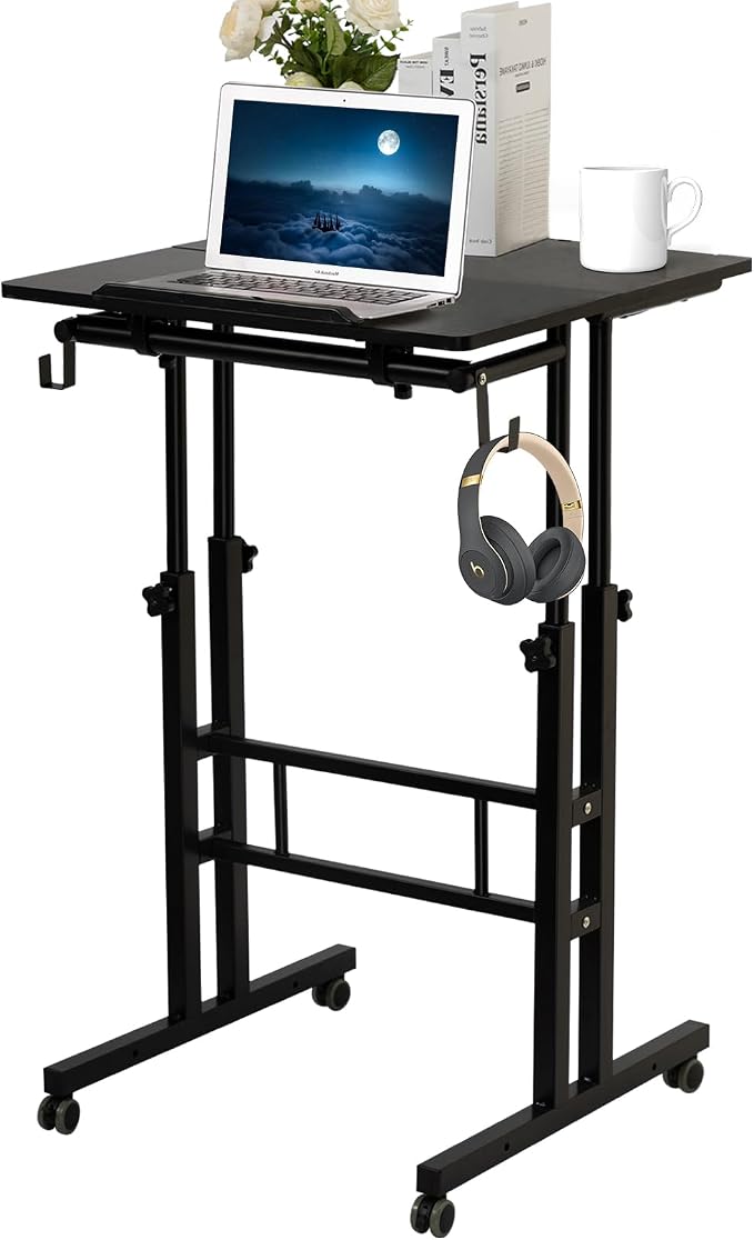 Adjustable Rolling Laptop Desk