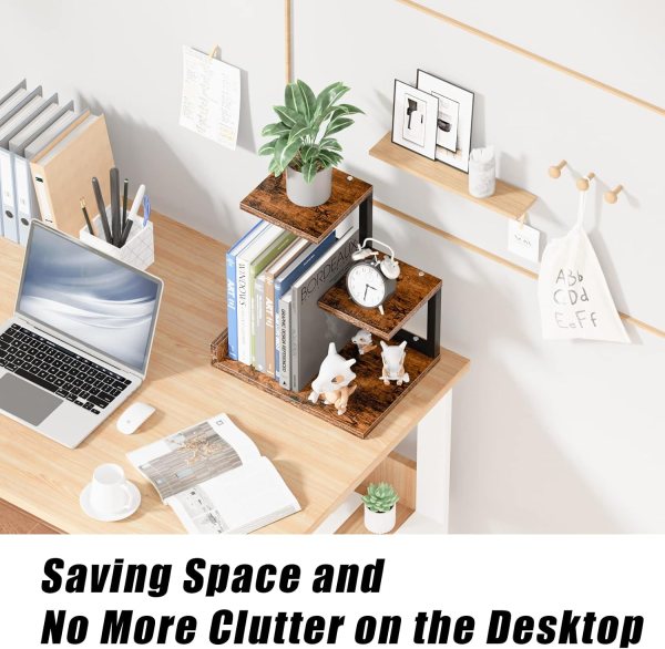 Wood Desktop Shelf