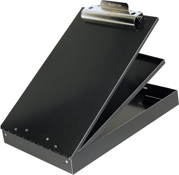 Metal Clipboard – Durable Heavy-Duty Steel Clipboard with Storage and High-Capacity Clip for Office Use