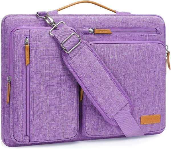 Canvas Laptop Bag – Expandable & Durable