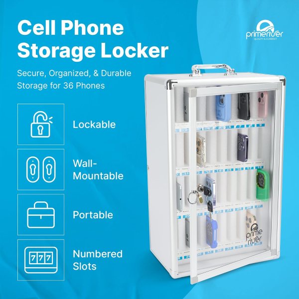 classroom phone locker
