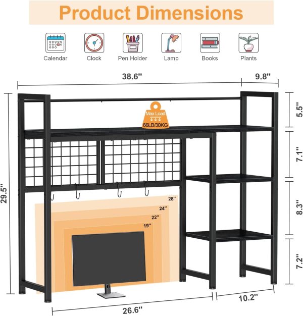 Desktop Bookshelf Organizer