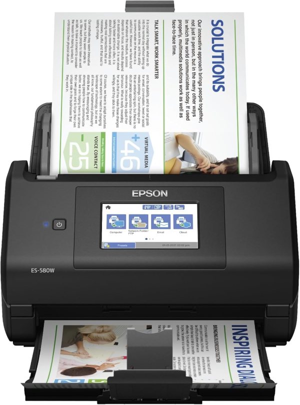 High-Speed Scanner with OCR