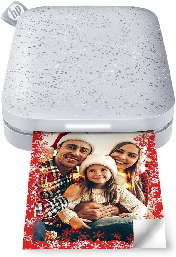 Instant Print Camera – Compact, Wireless Photo Printer for Smartphones, Portable Mini Printer with Bluetooth for Instant Photos